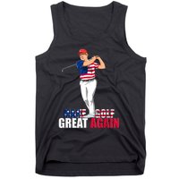 Donald Trump Funny Golf Gift Tank Top