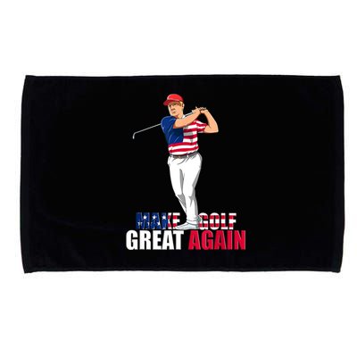 Donald Trump Funny Golf Gift Microfiber Hand Towel