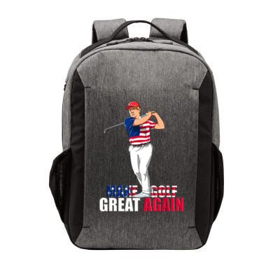 Donald Trump Funny Golf Gift Vector Backpack