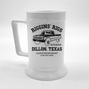 Dillon Texas Football Fan Auto Repair Riggins Rigs Gift Beer Stein