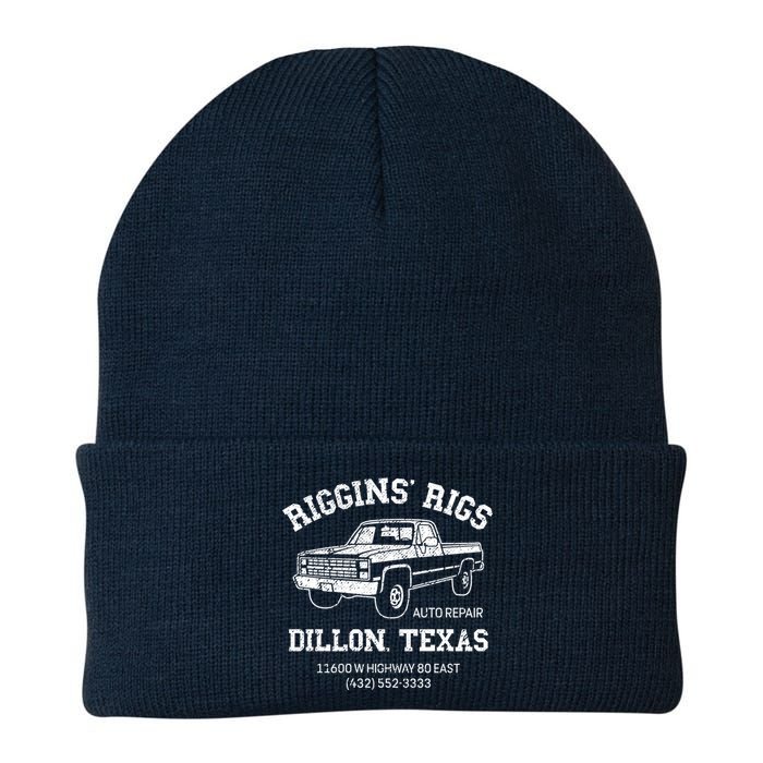 Dillon Texas Football Fan Auto Repair Riggins Rigs Knit Cap Winter Beanie