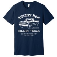 Dillon Texas Football Fan Auto Repair Riggins Rigs Premium T-Shirt