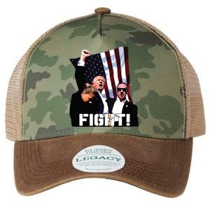 Donald Trump Fight Fighting Fighters Supporters Americans Legacy Tie Dye Trucker Hat