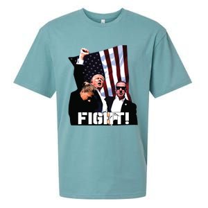 Donald Trump Fight Fighting Fighters Supporters Americans Sueded Cloud Jersey T-Shirt