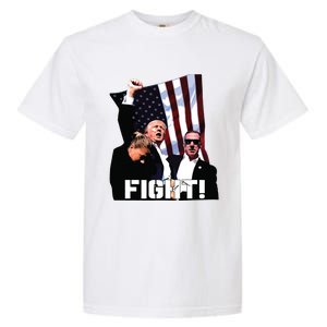 Donald Trump Fight Fighting Fighters Supporters Americans Garment-Dyed Heavyweight T-Shirt