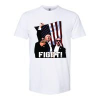 Donald Trump Fight Fighting Fighters Supporters Americans Softstyle CVC T-Shirt