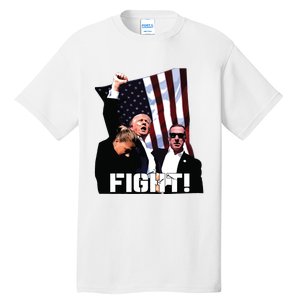 Donald Trump Fight Fighting Fighters Supporters Americans Tall T-Shirt