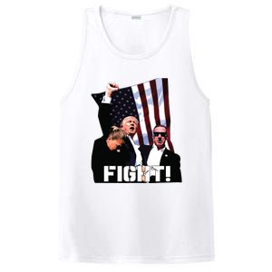 Donald Trump Fight Fighting Fighters Supporters Americans PosiCharge Competitor Tank