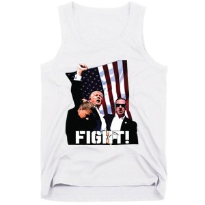 Donald Trump Fight Fighting Fighters Supporters Americans Tank Top