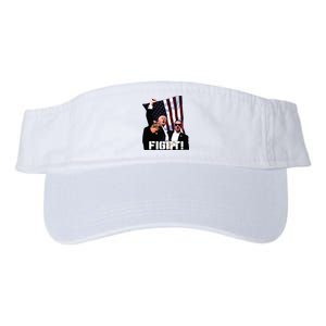 Donald Trump Fight Fighting Fighters Supporters Americans Valucap Bio-Washed Visor