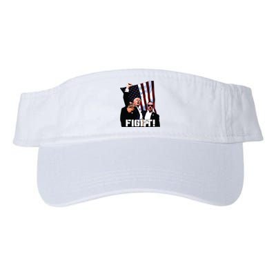 Donald Trump Fight Fighting Fighters Supporters Americans Valucap Bio-Washed Visor