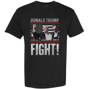 Donald Trump Fist American Flagtee Trump Fight Garment-Dyed Heavyweight T-Shirt