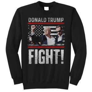 Donald Trump Fist American Flagtee Trump Fight Sweatshirt