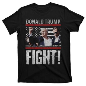 Donald Trump Fist American Flagtee Trump Fight T-Shirt