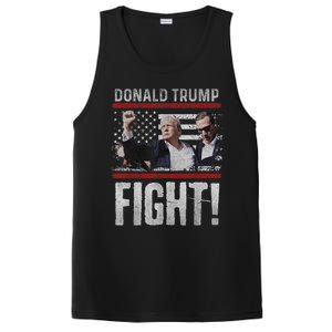 Donald Trump Fist American Flagtee Trump Fight PosiCharge Competitor Tank