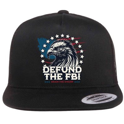 Defund The FBI MAGAConservative Republican Fourth Of July Flatbill Hat
