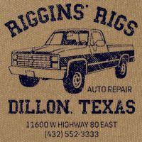 Dillon Texas Friday Night Football Player Fan Riggins Rigs Cotton Canvas Backpack