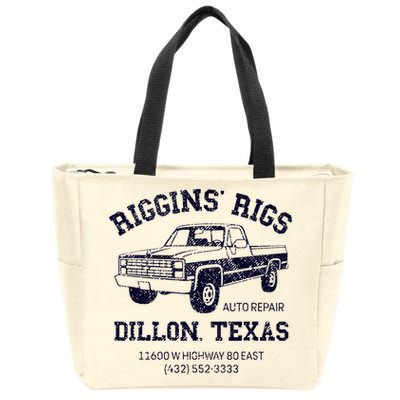 Dillon Texas Friday Night Football Player Fan Riggins Rigs Zip Tote Bag