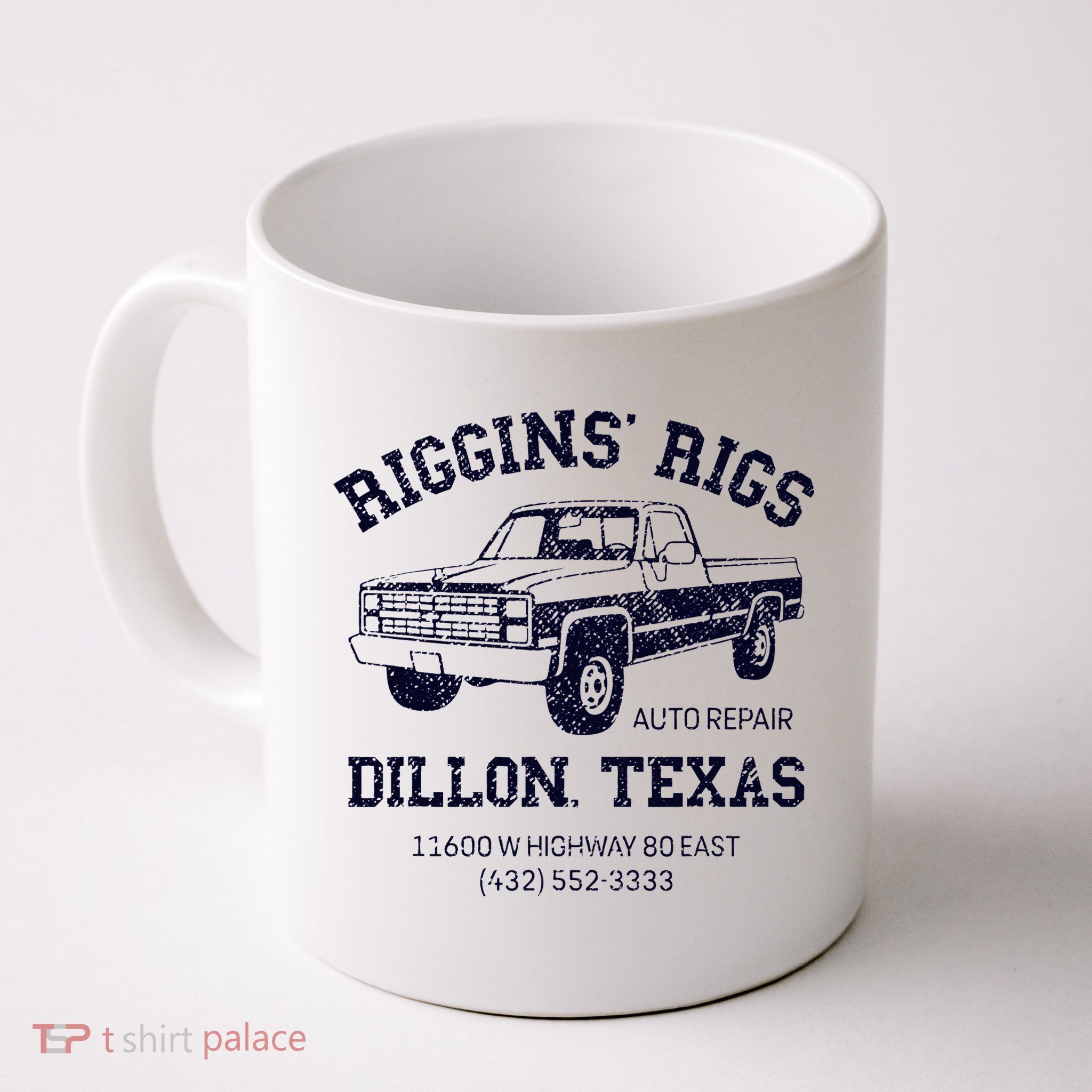Dillon Texas Friday Night Football Player Fan Riggins Rigs Mug