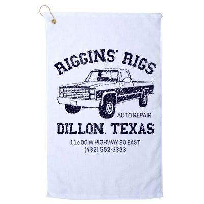 Dillon Texas Friday Night Football Player Fan Riggins Rigs Golf Towel