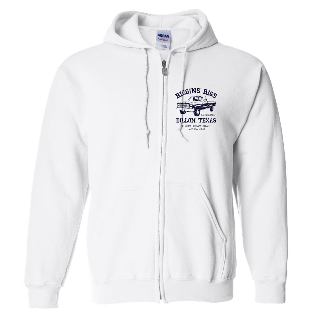 Dillon Texas Friday Night Football Player Fan Riggins Rigs Full Zip Hoodie