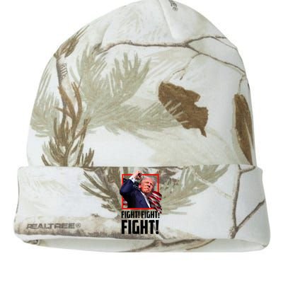 Donald Trump Fight Fighting Fighters Supporters Americans Kati Licensed 12" Camo Beanie