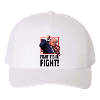 Donald Trump Fight Fighting Fighters Supporters Americans Yupoong Adult 5-Panel Trucker Hat