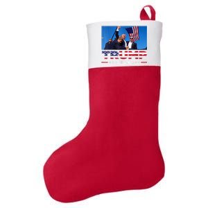 Donald Trump Fist Pump Felt Holiday Christmas Stocking