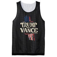 Donald Trump For President 2024 Mesh Reversible Basketball Jersey Tank