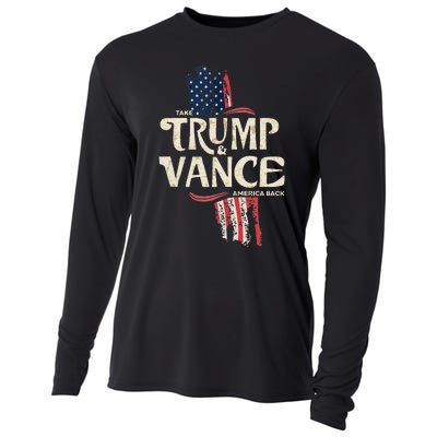 Donald Trump For President 2024 Cooling Performance Long Sleeve Crew