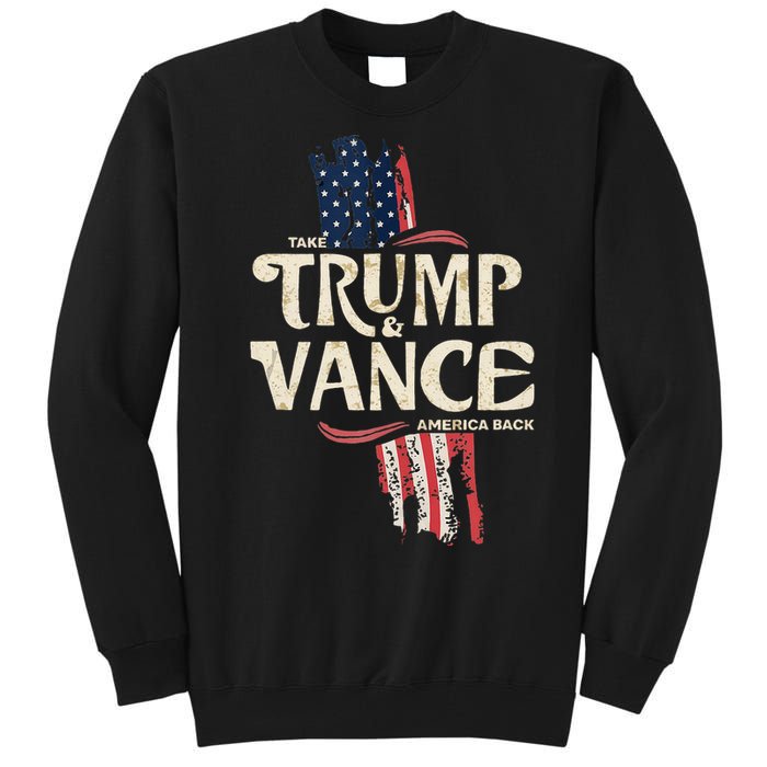 Donald Trump For President 2024 Tall Sweatshirt