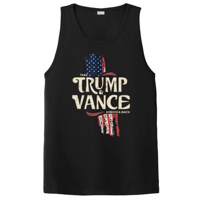 Donald Trump For President 2024 PosiCharge Competitor Tank