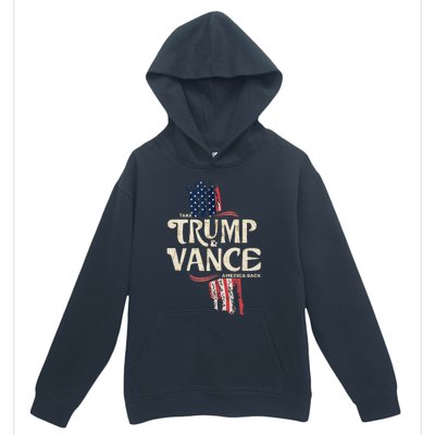 Donald Trump For President 2024 Urban Pullover Hoodie