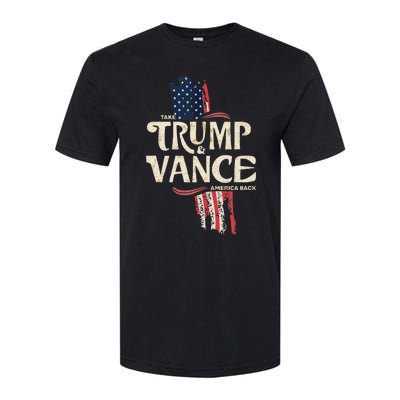 Donald Trump For President 2024 Softstyle CVC T-Shirt