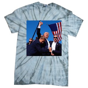 Donald Trump Fight Fist 2024 Tie-Dye T-Shirt