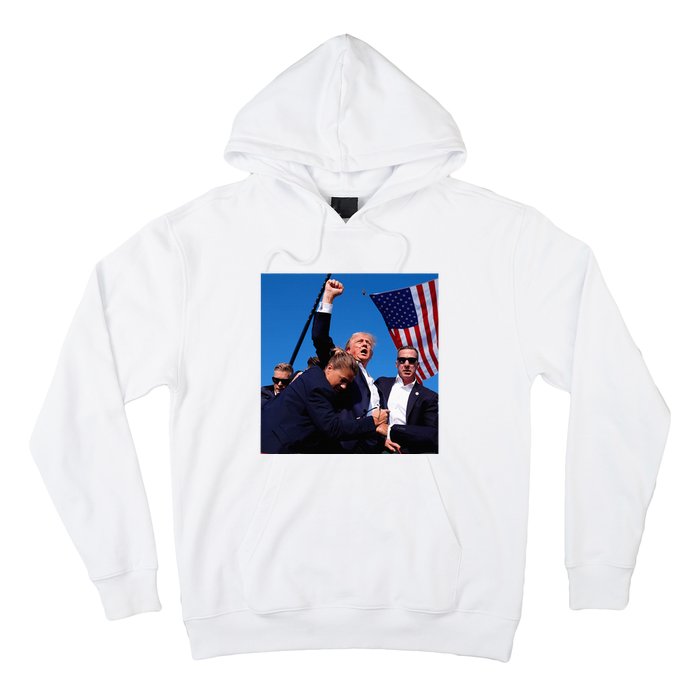 Donald Trump Fight Fist 2024 Hoodie