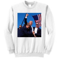 Donald Trump Fight Fist 2024 Sweatshirt