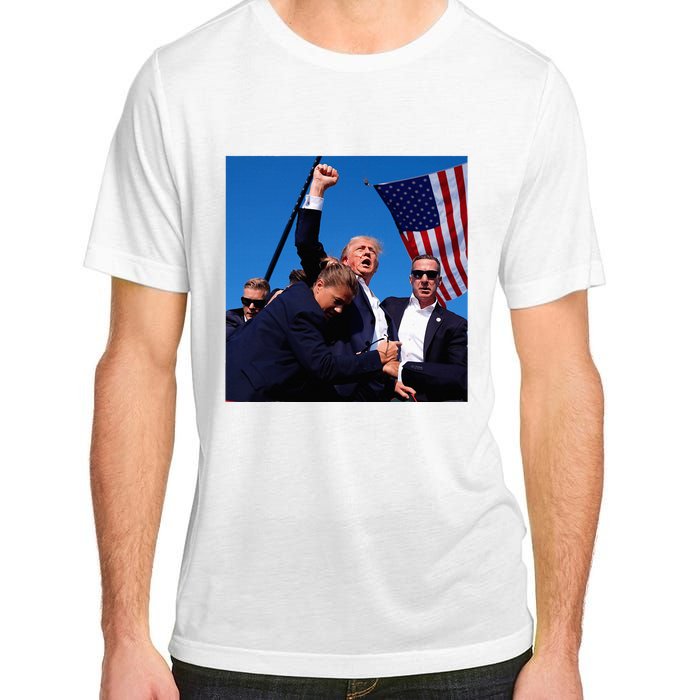 Donald Trump Fight Fist 2024 Adult ChromaSoft Performance T-Shirt