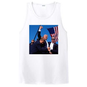 Donald Trump Fight Fist 2024 PosiCharge Competitor Tank