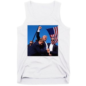 Donald Trump Fight Fist 2024 Tank Top