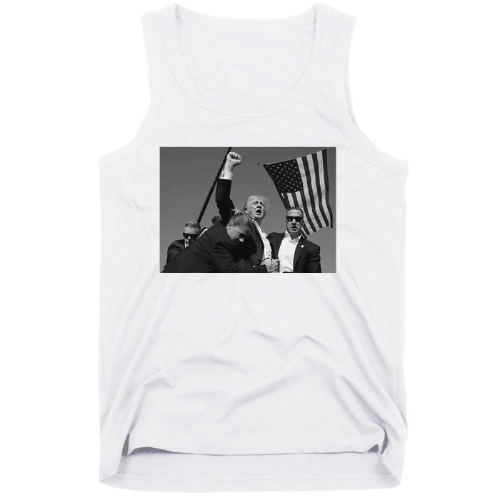 Donald Trump Fist Pump Tank Top