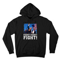 Donald Trump Fight Fighting Fighters Supporters Americans Hoodie