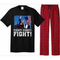 Donald Trump Fight Fighting Fighters Supporters Americans Pajama Set