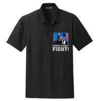 Donald Trump Fight Fighting Fighters Supporters Americans Dry Zone Grid Polo