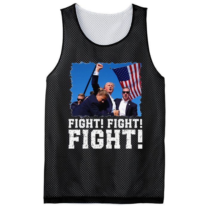 Donald Trump Fight Fighting Fighters Supporters Americans Mesh Reversible Basketball Jersey Tank