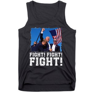 Donald Trump Fight Fighting Fighters Supporters Americans Tank Top