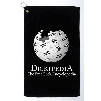 Dickipedia The Free Dick Encyclopedia Golf Towel