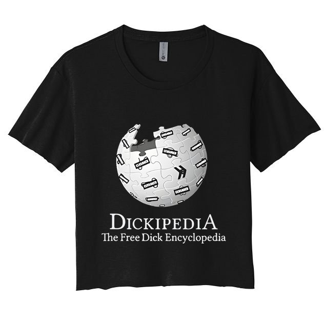 Dickipedia The Free Dick Encyclopedia Crop Top