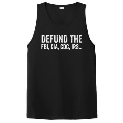 Defund The FBI For Men Women PosiCharge Competitor Tank