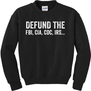 Defund The FBI For Men Women Kids Sweatshirt